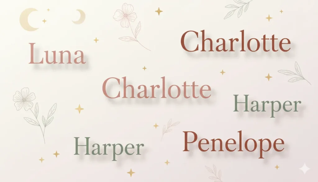 Stylish Girl Names Inspired by Celebrities