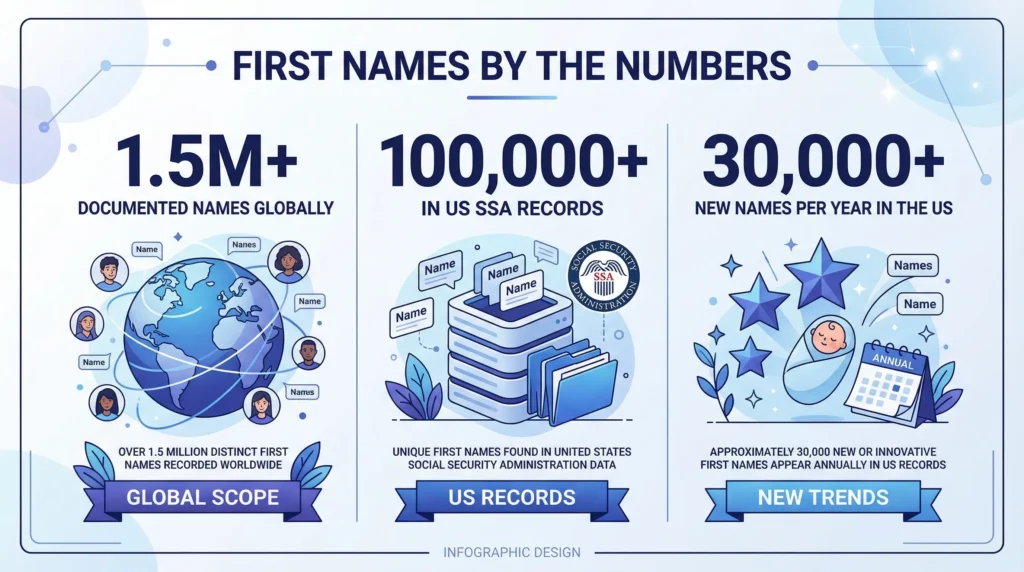 How Many First Names Exist?